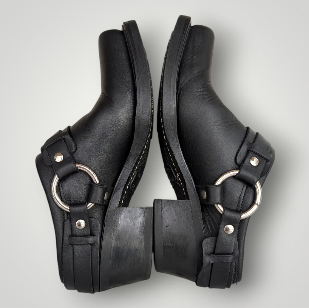 Frye Belted Harness Mules - Picture 8 of 14